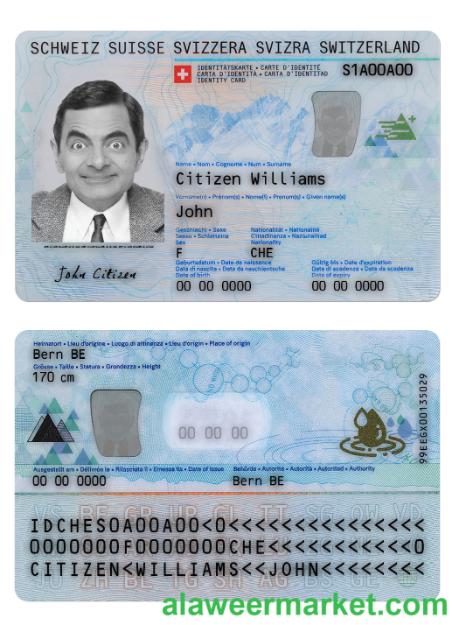 Switzerland ID card